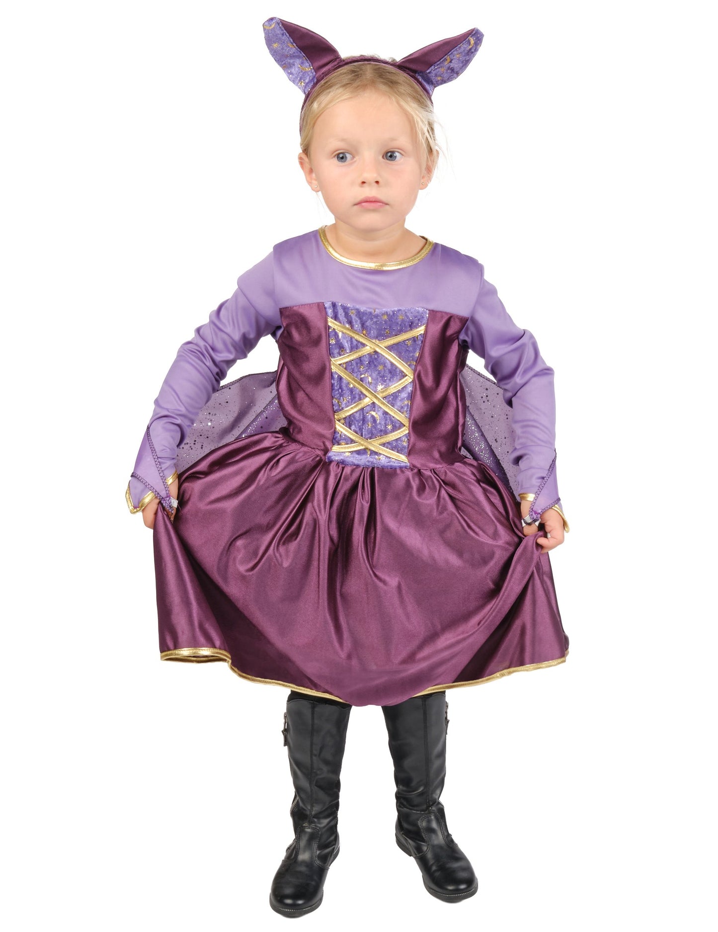 Violet lány denevér jelmez