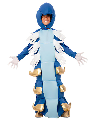 Gyermek kék hernyó jelmeze