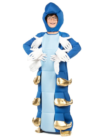 Gyermek kék hernyó jelmeze