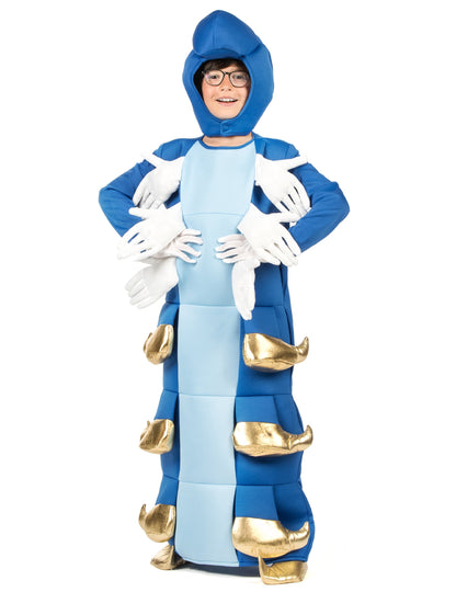 Gyermek kék hernyó jelmeze