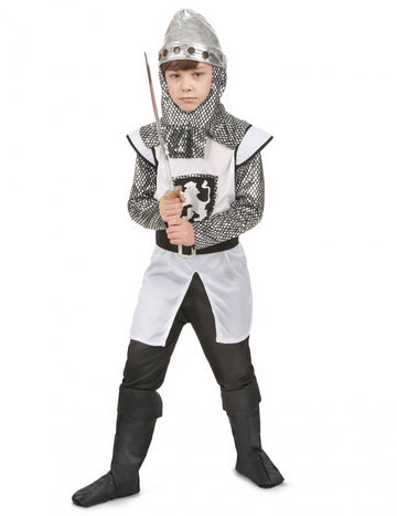 Középkori lovag korona keresztezett Garcon álruhában