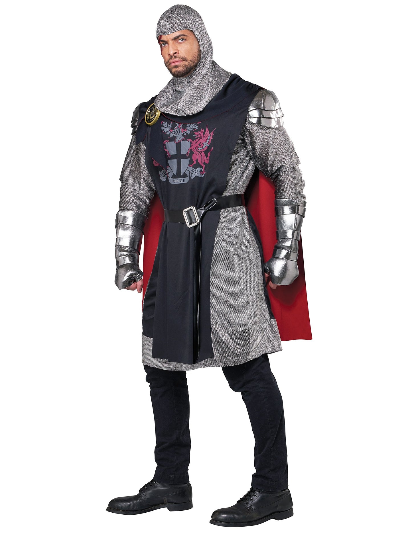 Menevális Knight álruhája a férfiak számára