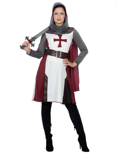 Női luxus templomos lovag jelmez 
