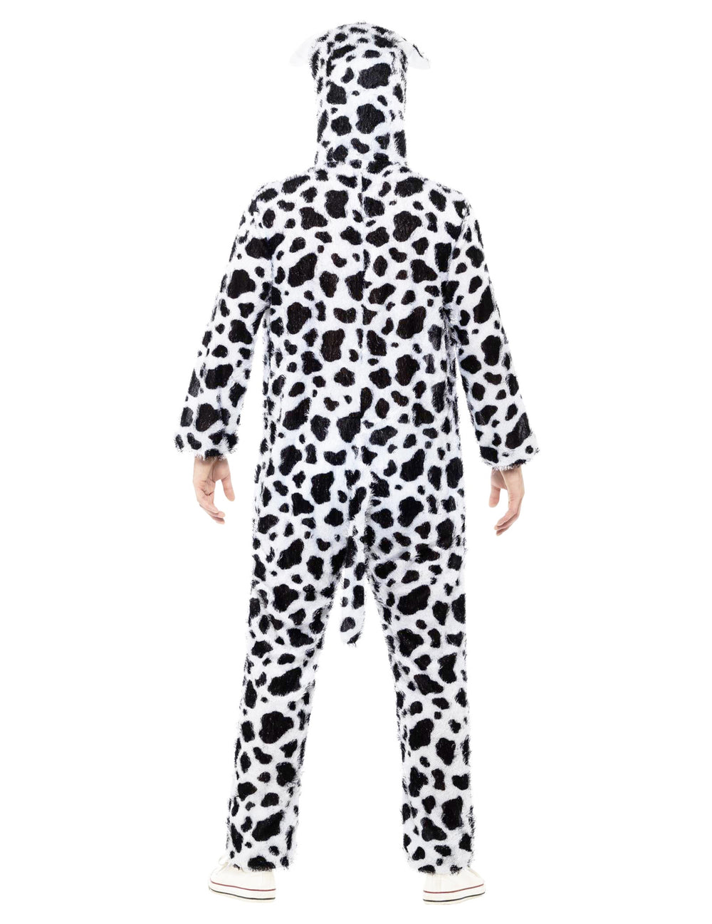 Vue de dos du déguisement de chien dalmatien pour adulte
