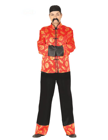 Piros és arany kínai álruhás