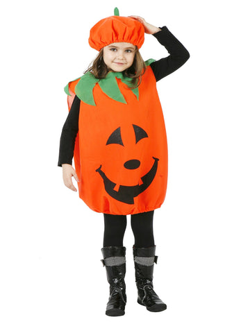 Halloween gyermek tök álruhája