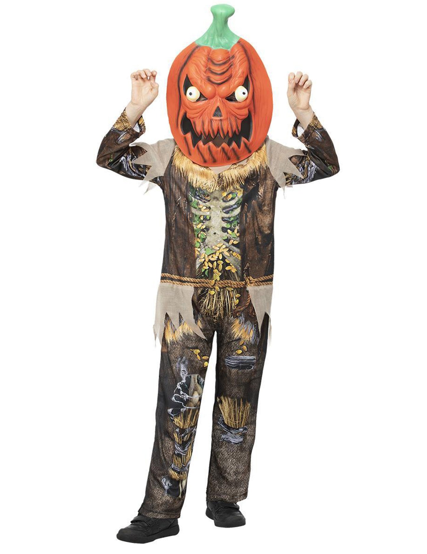 A gyermekek szikrázó tök álruhája