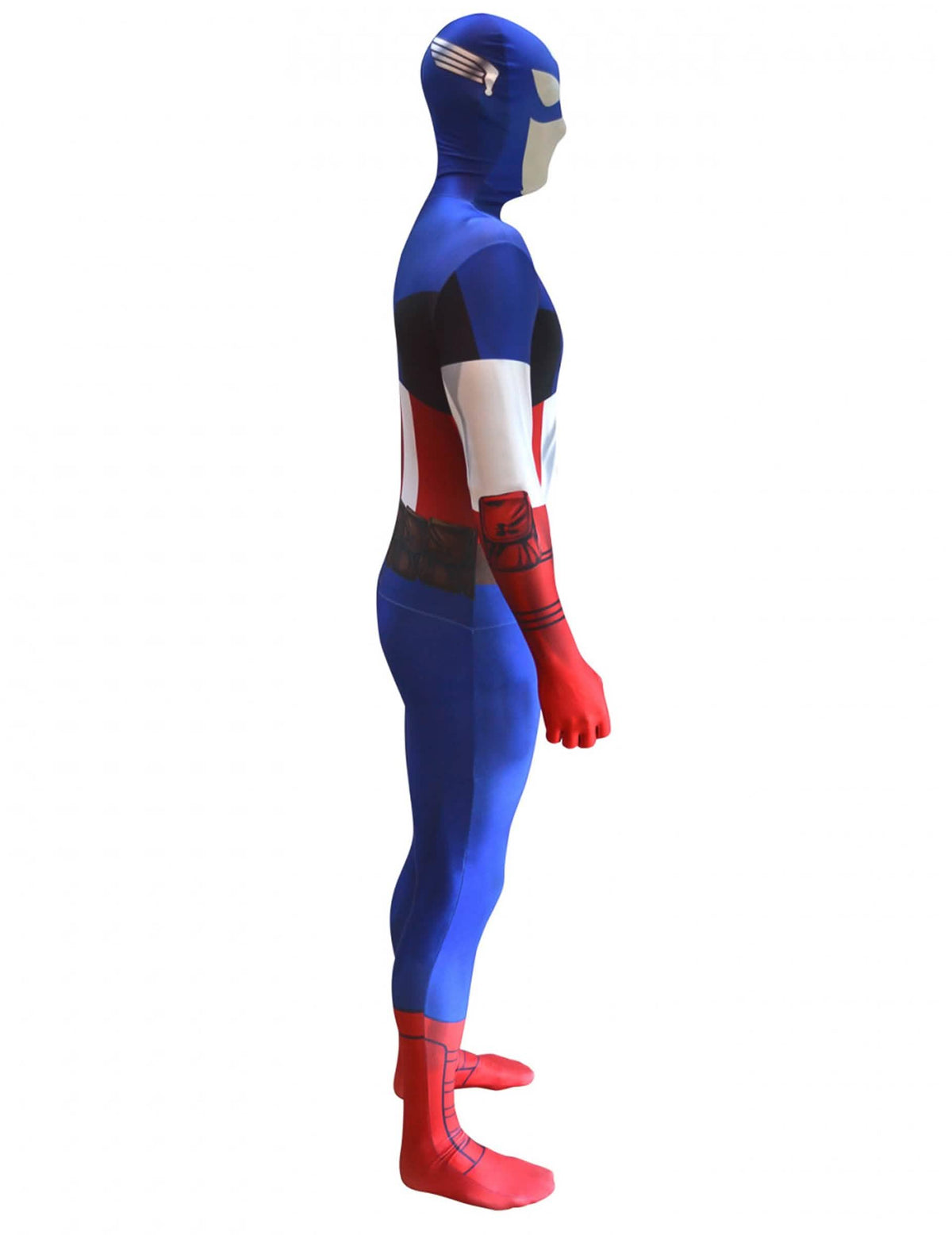 Captain America™ Morphsuits™ klasszikus jelmez profilnézete