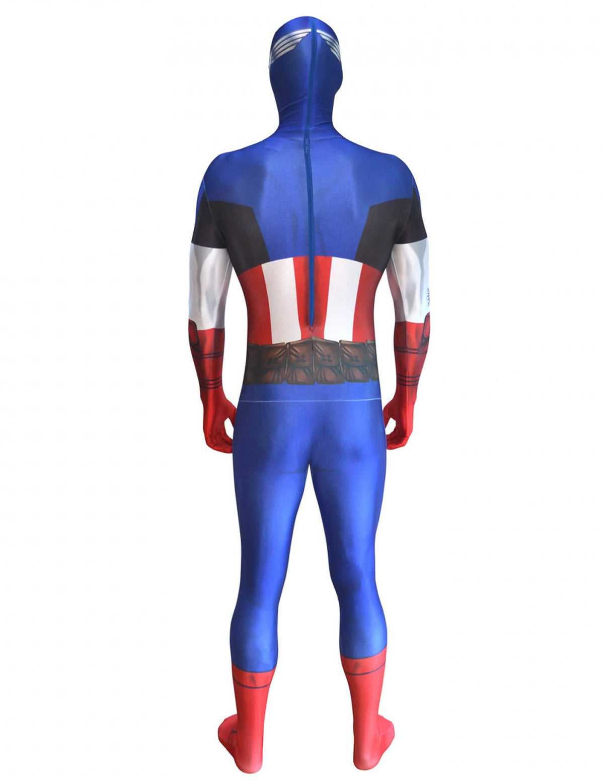 Captain America™ Morphsuits™ klasszikus jelmez hátulnézete