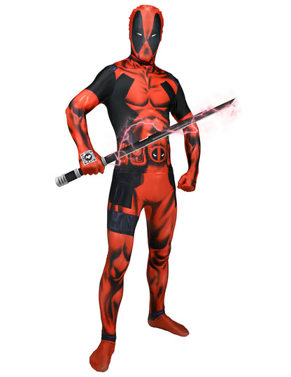 Klasszikus álruhás Deadpool felnőttkori morfuiták