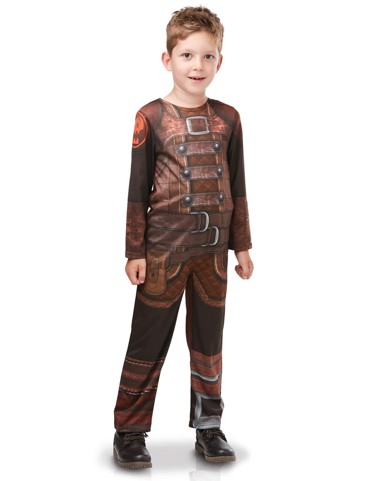 Klasszikus Hiccup Harold Dragon 3™ gyermek jelmez barna és fekete