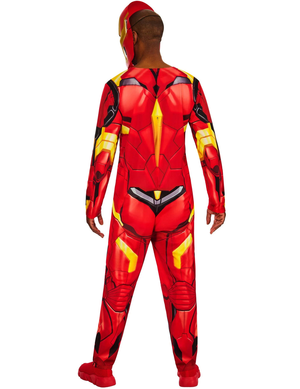 Vue de dos du déguisement classique Iron Man™ pour adulte