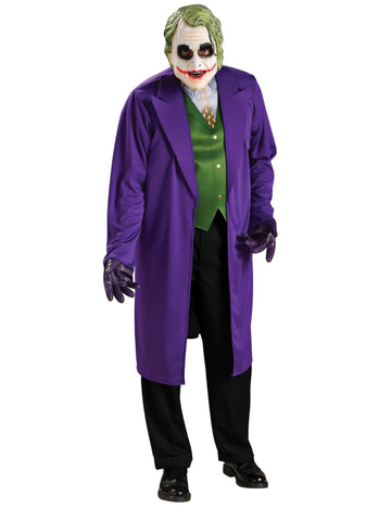 Klasszikus álruhás Joker a sötét lovag felnőtt