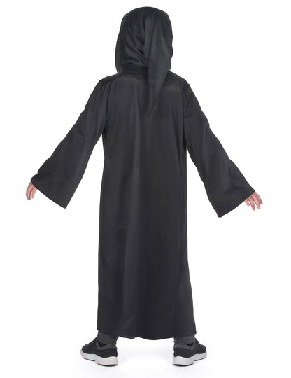 Déguisement classique Poufsouffle Harry Potter™ pour enfant noir vue de dos