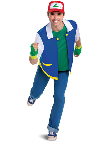 Klasszikus Ash Pokémon jelmez felnőtteknek