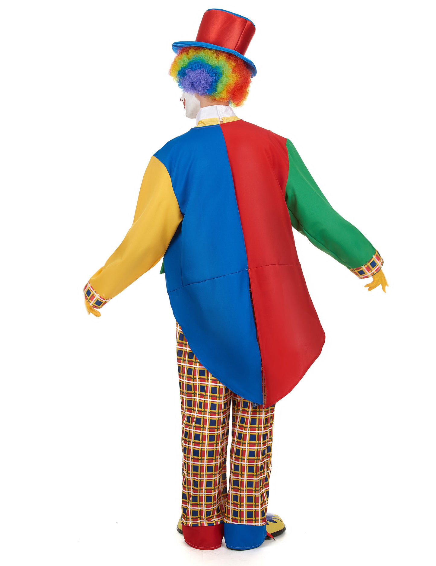 A férfi cirkusz bohóc álruhája