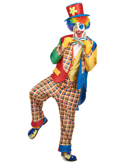 A férfi cirkusz bohóc álruhája