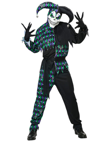 Felnőtt luxus szörnyű bohóc jelmez