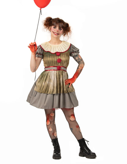 Bohóc pszicho női álruhás