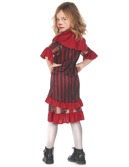 Félelmetes vörös bohóc álruhája