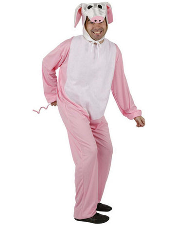 Felnőtt rózsaszín sertés jelmez