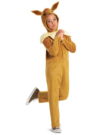 Gyermekek eevee pokémon jumpsuit jelmez