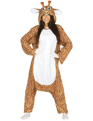 Felnőtt zsiráf kombinált jelmez