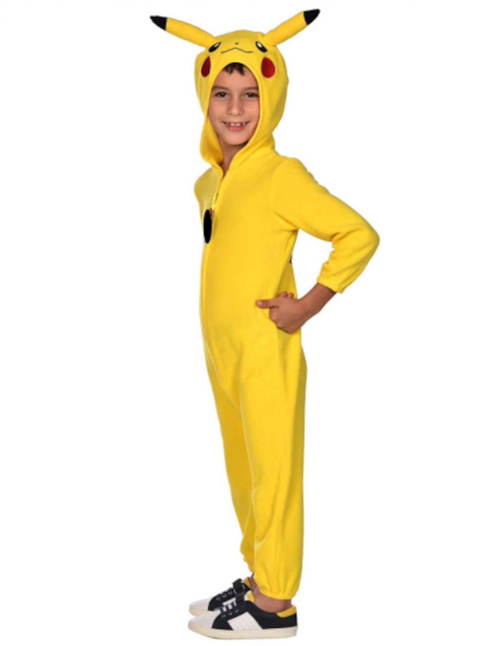Oldalnézetű Pikachu Pokémon™ kezeslábas jelmez