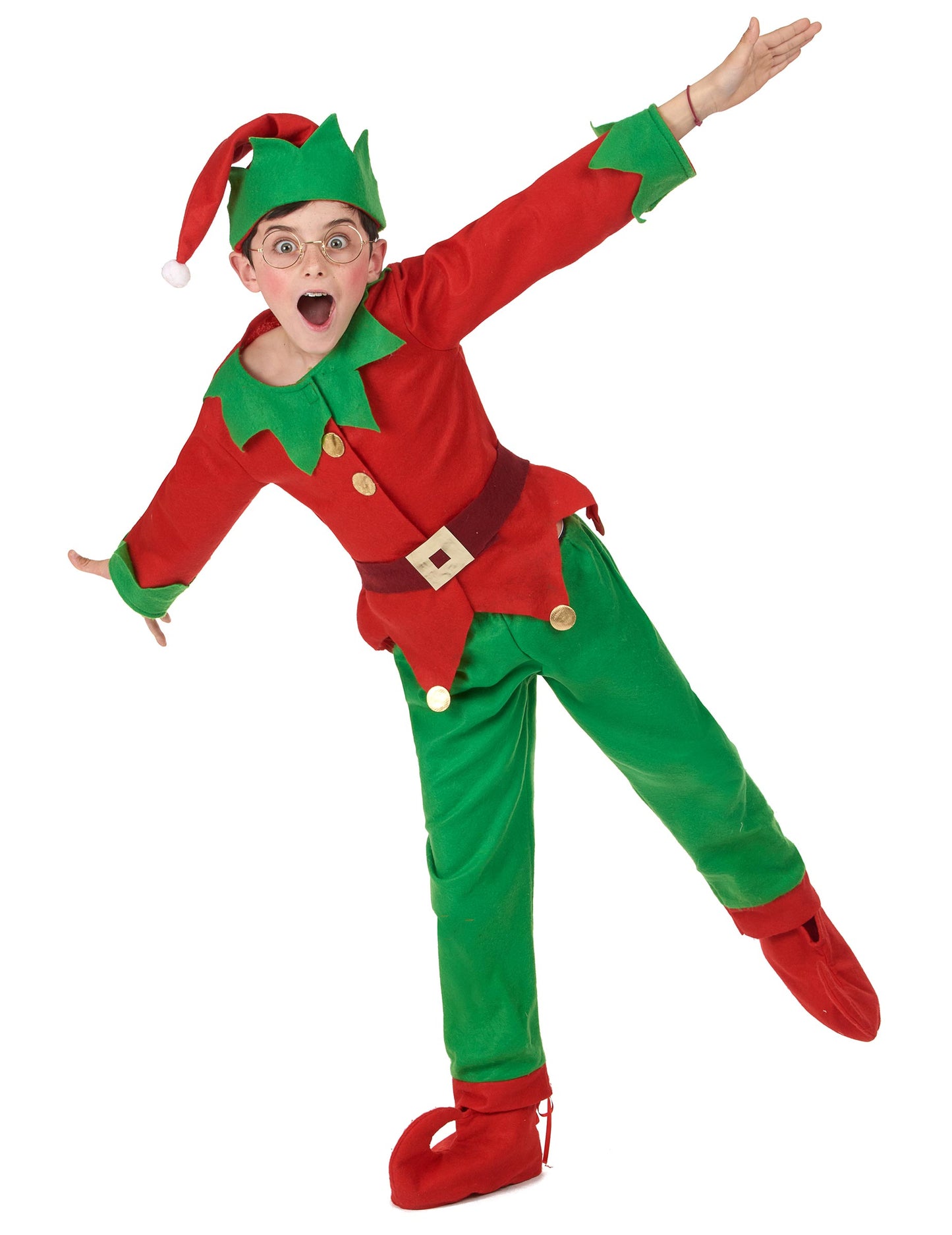 Teljes karácsonyi elf encant gyermek jelmez