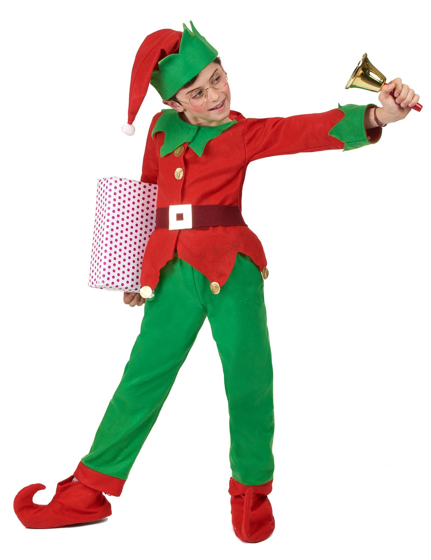 Teljes karácsonyi elf encant gyermek jelmez
