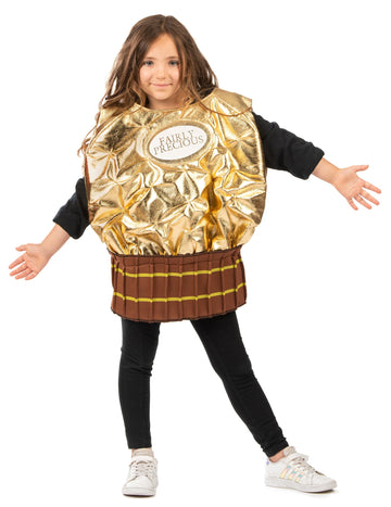 Gyermek arany cukorka jelmez