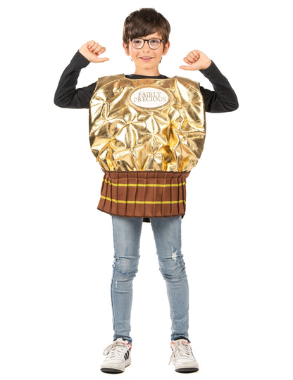 Gyermek arany cukorka jelmez