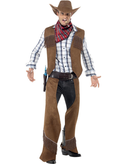 Cowboy álruhák férfi rojtokkal