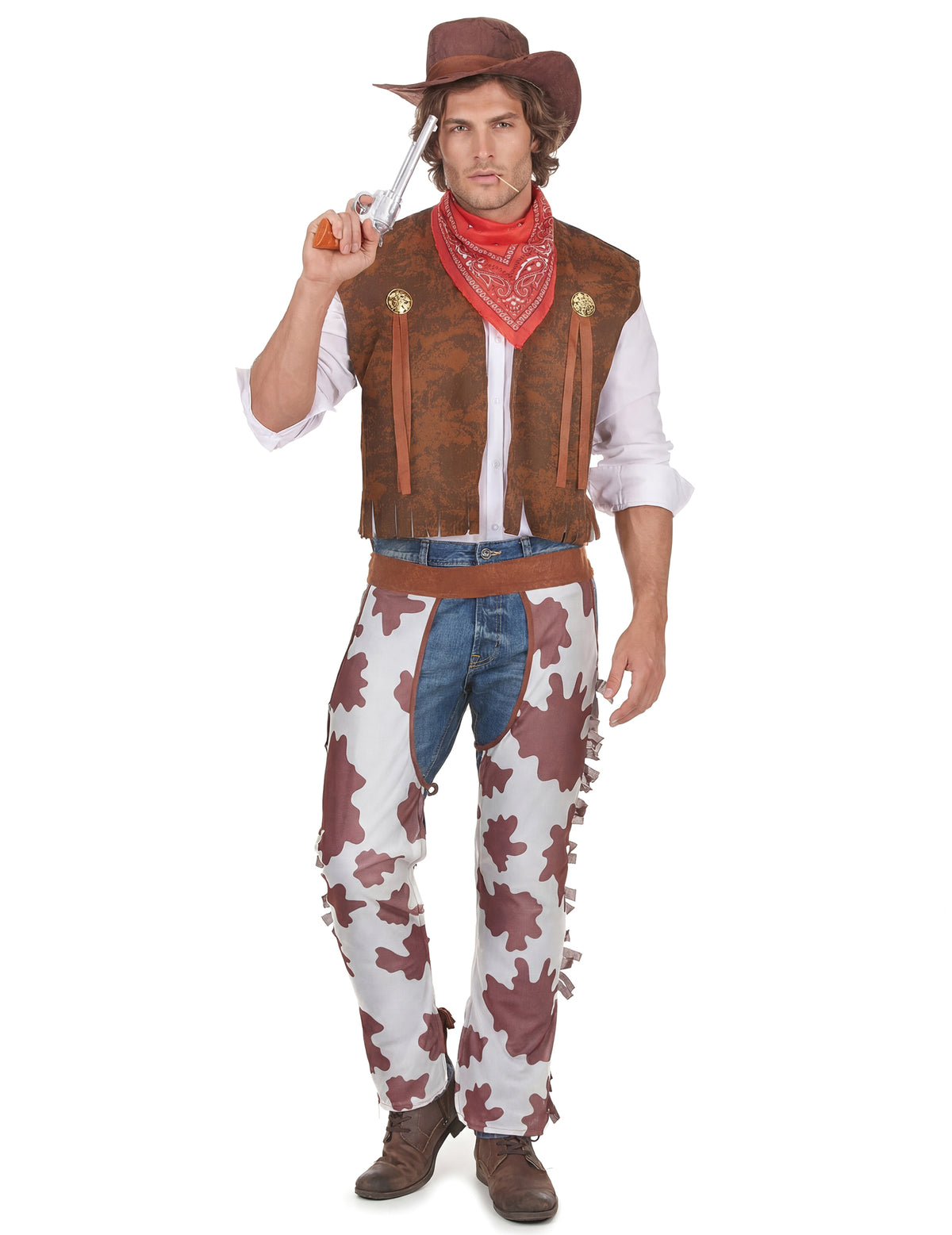 Férfi klasszikus cowboy jelmez