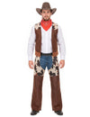 Nyugati ember cowboy álruhában