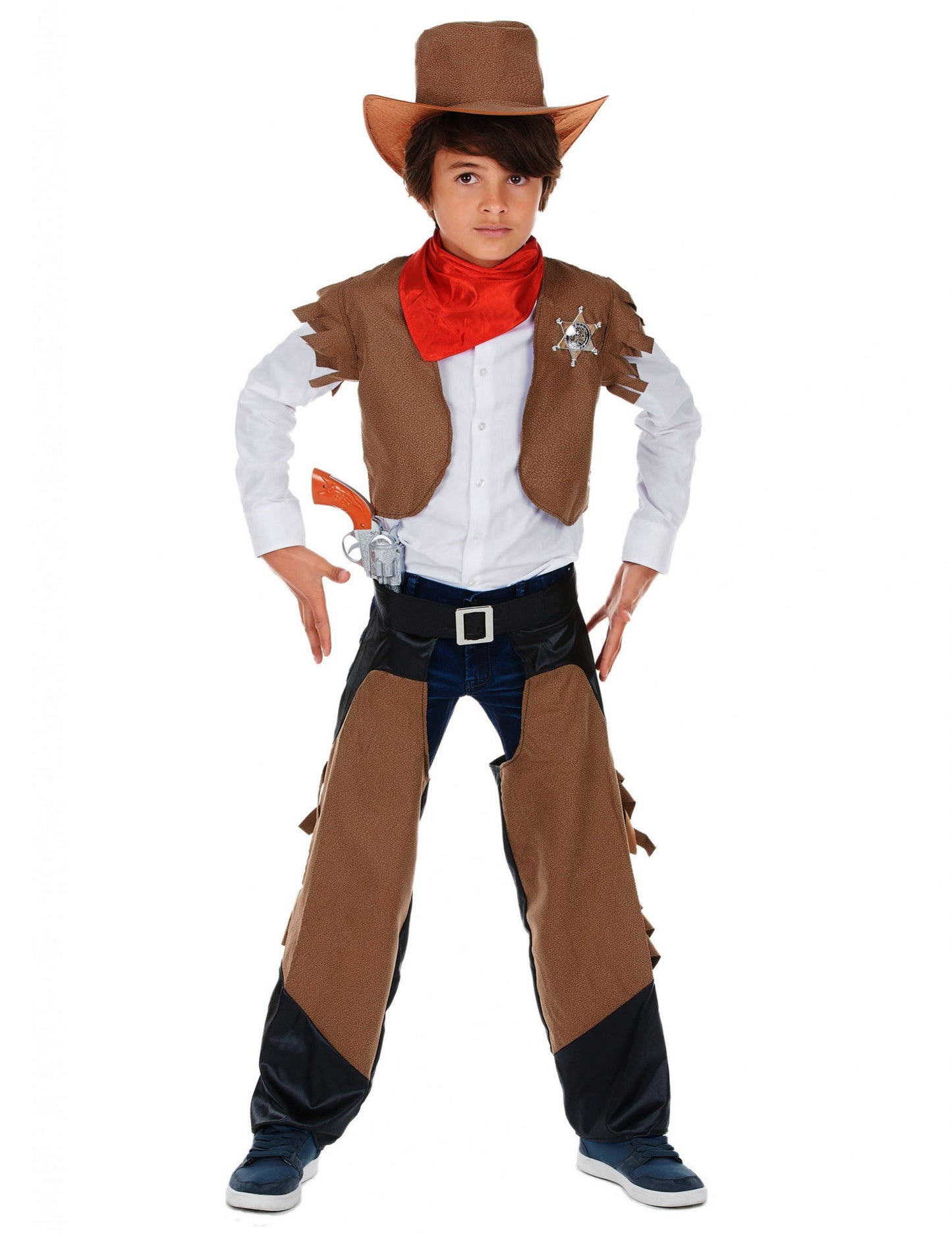 Barna cowboy cowboy jelmez