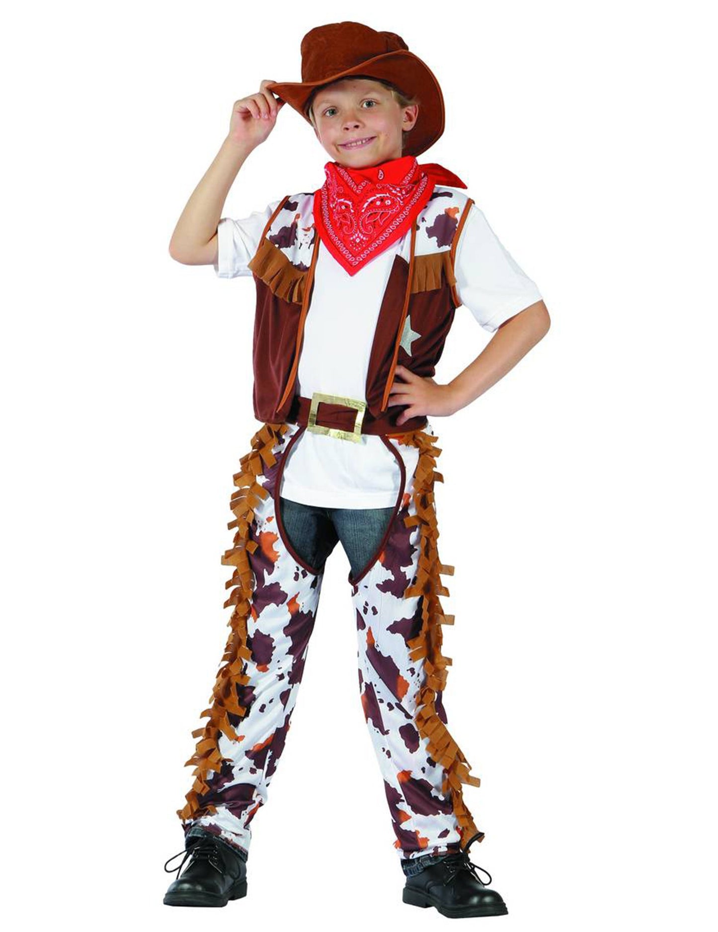 Cowboy seriff fiú jelmez