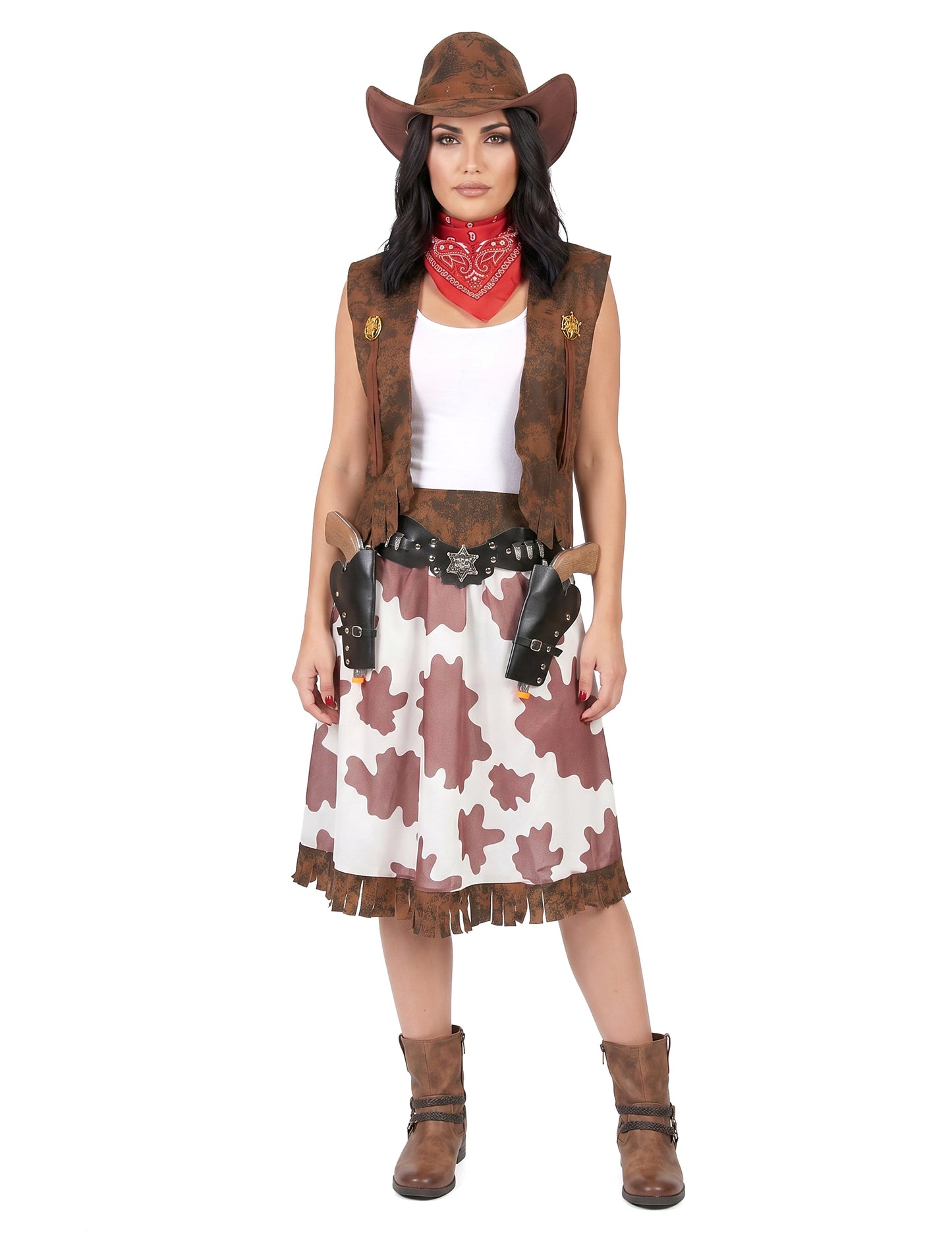 Klasszikus női cowgirl jelmez