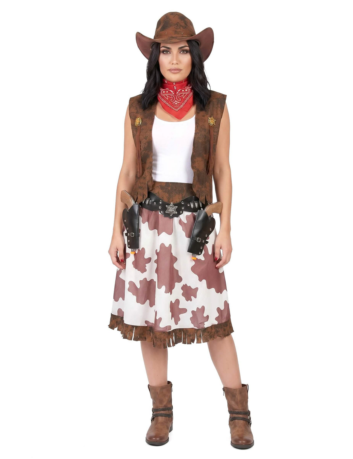 Klasszikus női cowgirl jelmez