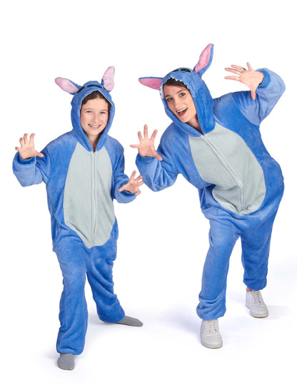 Gyerekkék földönköri lény jelmez