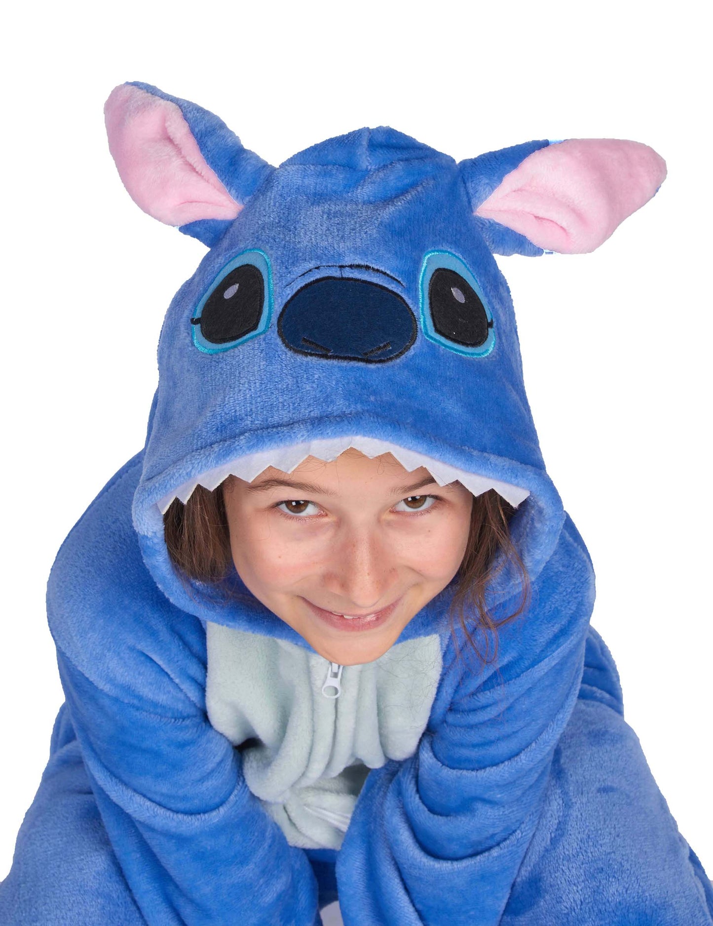 Déguisement créature extraterrestre bleue enfant