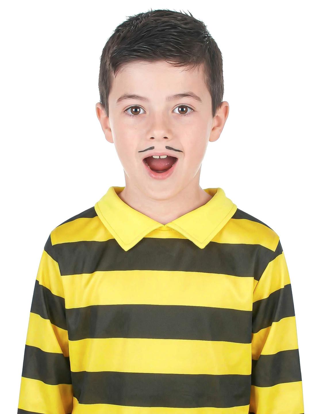Közeli felvétel a Lucky Luke Dalton gyermek jelmez felsőrészéről