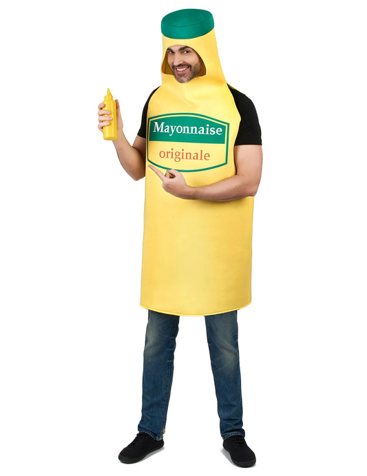 Felnőtt majonéz és ketchup páros jelmez