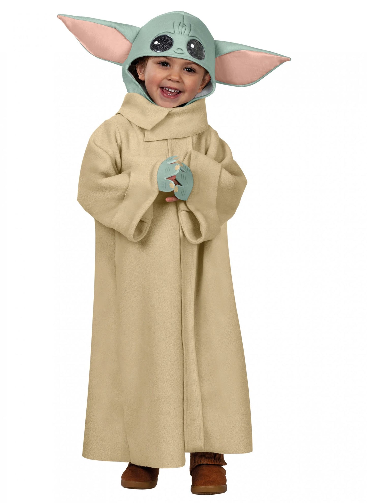 A Mandalorian és a baba Yoda™ Star Wars™ páros jelmez gyerekeknek 