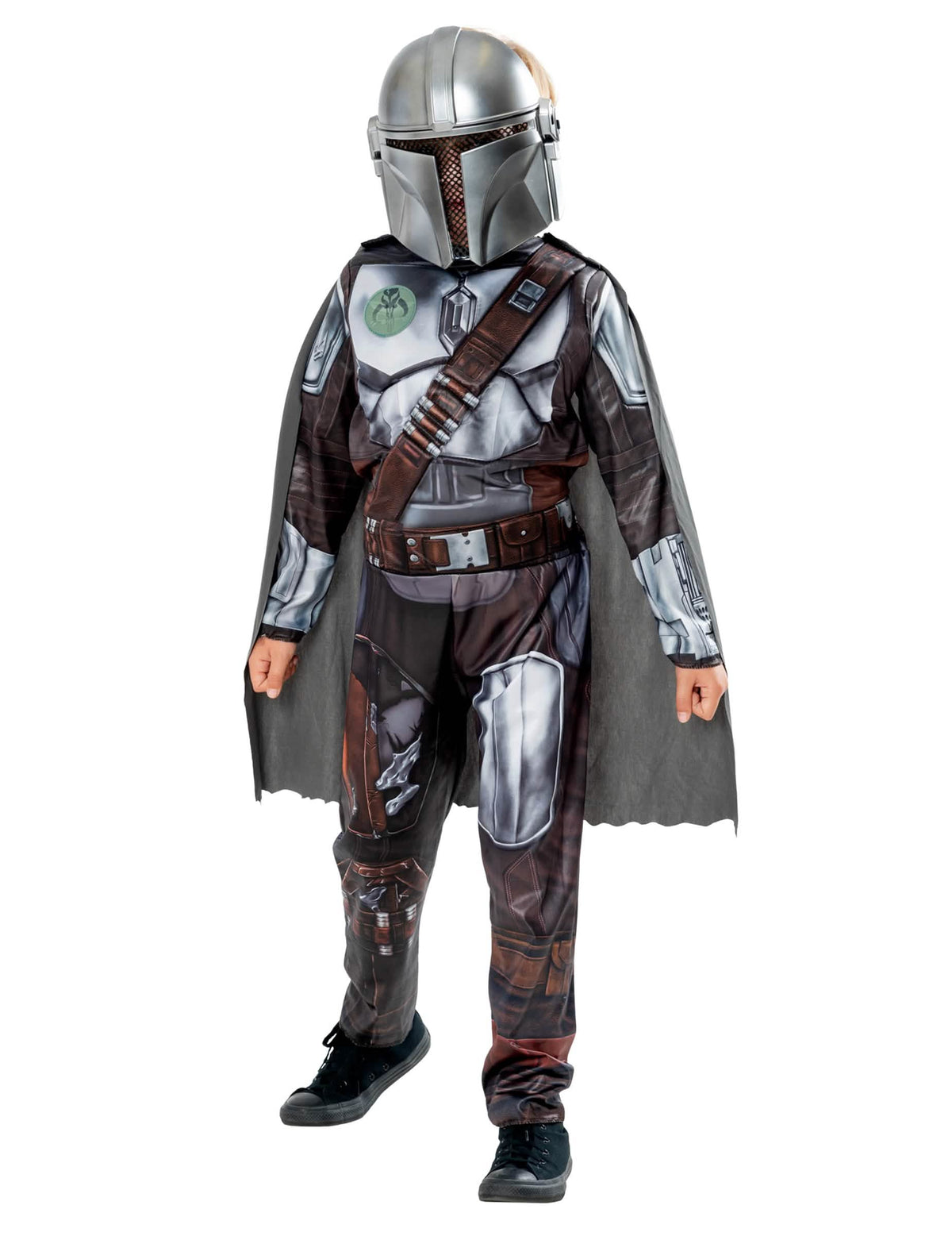 A Mandalorian és a baba Yoda™ Star Wars™ páros jelmez gyerekeknek 