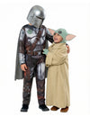 A Mandalorian és a baba Yoda™ Star Wars™ páros jelmez gyerekeknek 