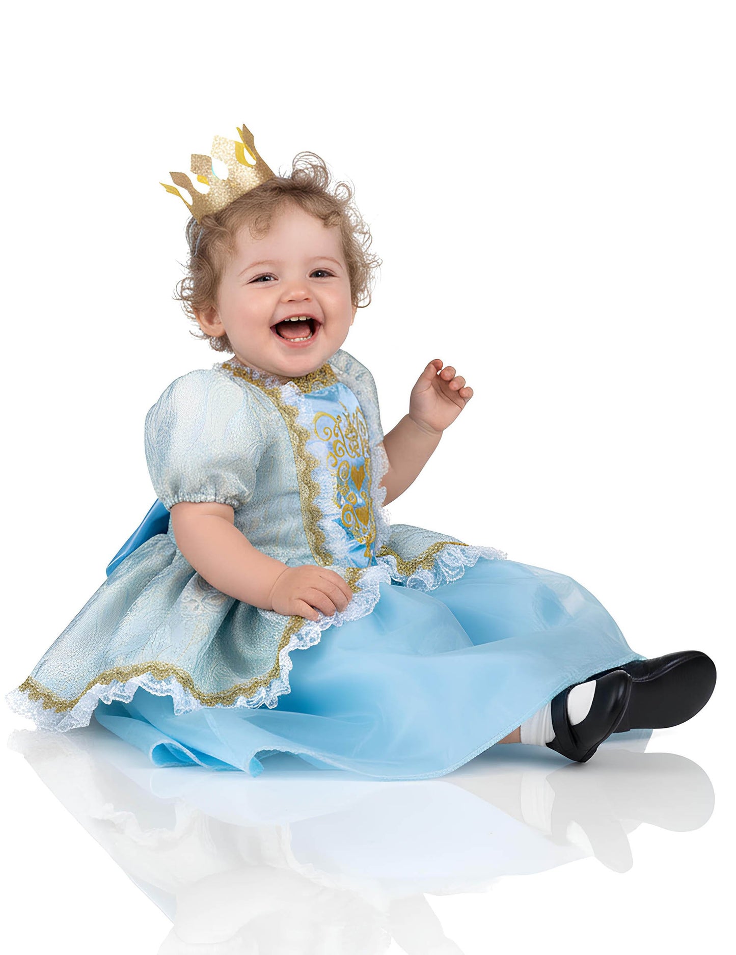 Gyermek kék hercegnő jelmez