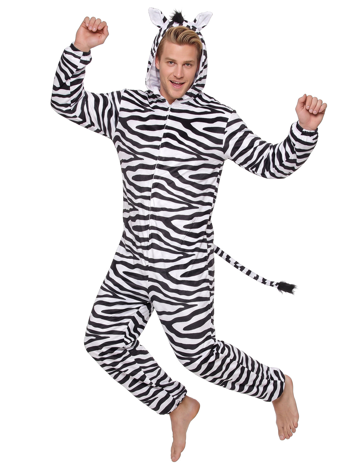 Férfi zebra jelmez