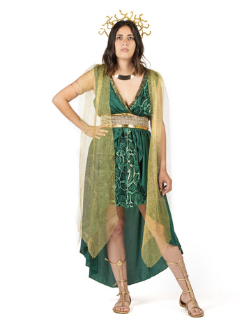 Medusa istennő jelmez a nők számára