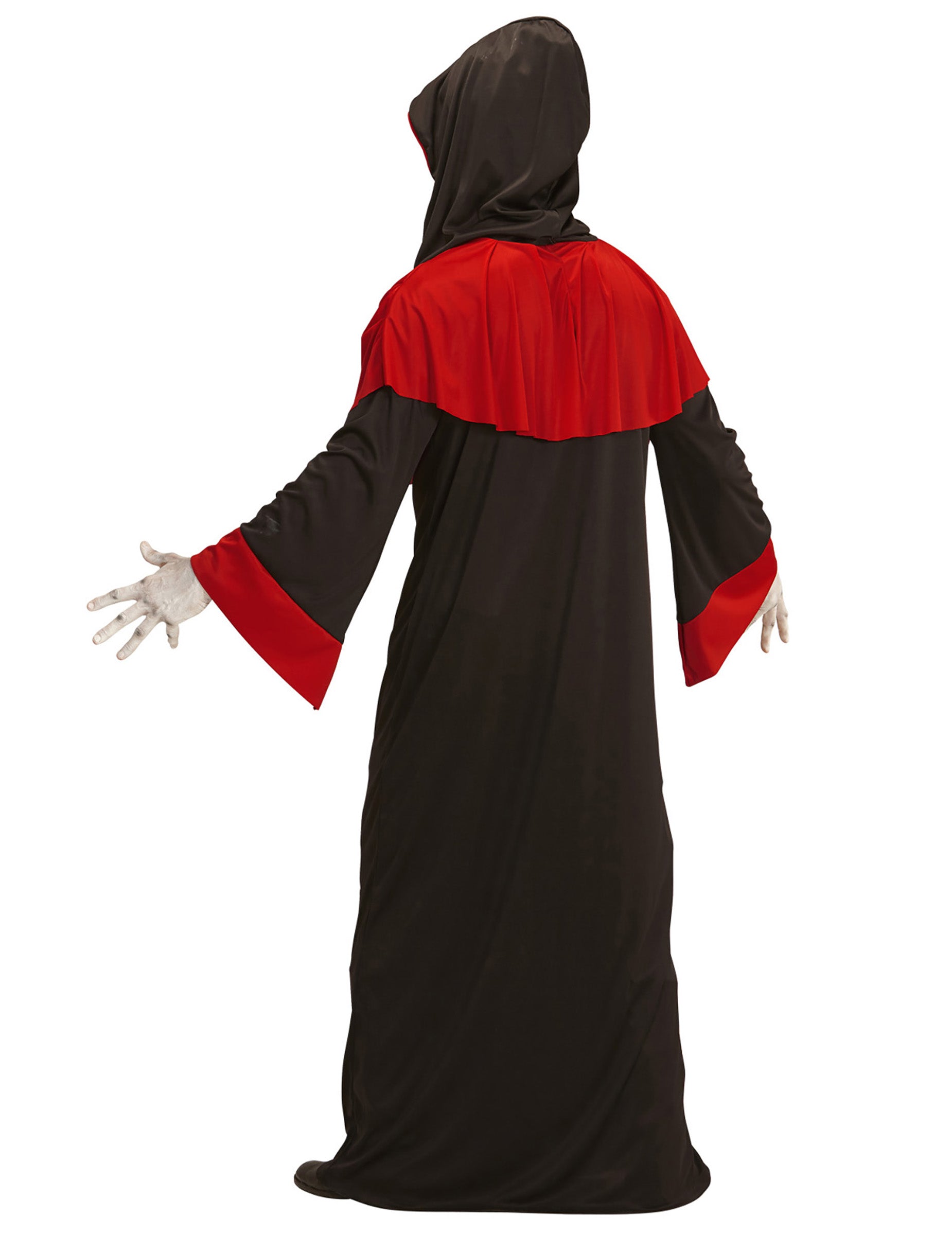 Vue de dos du déguisement démon de l'apocalypse